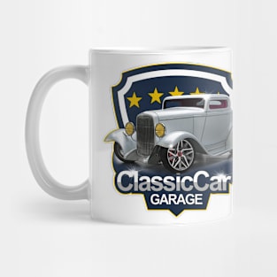 Classic Car Garage Mug